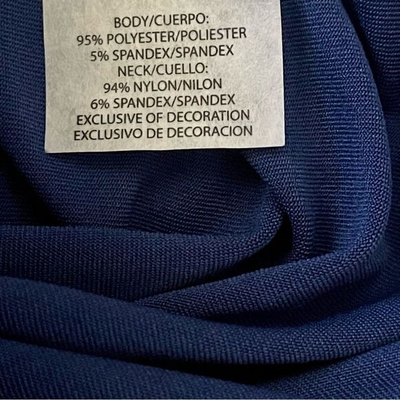 NFL All Sport Couture Blue Indianapolis Colts First Down Halter Top SZ M BNWT - Picture 10 of 11